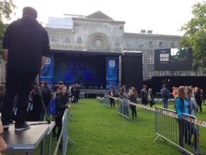 Kulisse der Veranstaltung