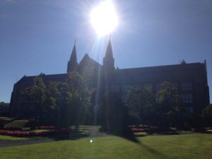 Das alte Uni-Gebäude