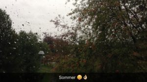 Wetter heute (10 Grad)