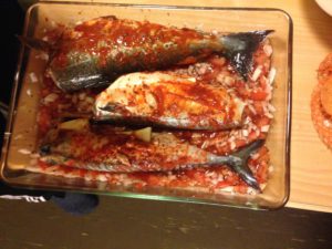 Erarbeitetes Abendessen