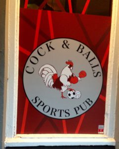 Cock & Balls Sports Pub