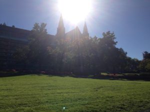 Ausblick in der Pause