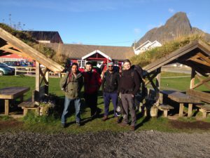 Victor, Martin, Usman & ich